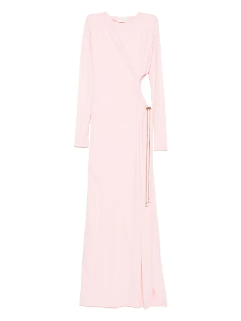 Danamé chain-embellished cut-out maxi dress