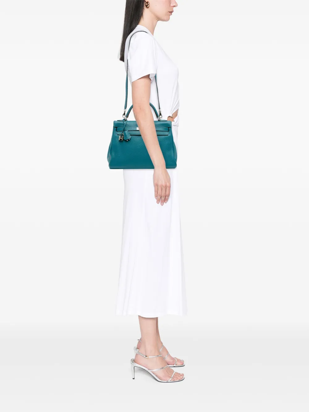 Hermès Pre-Owned 2013 Clemence Kelly II Retourne 32 satchel | Pre-Owned | Image 2