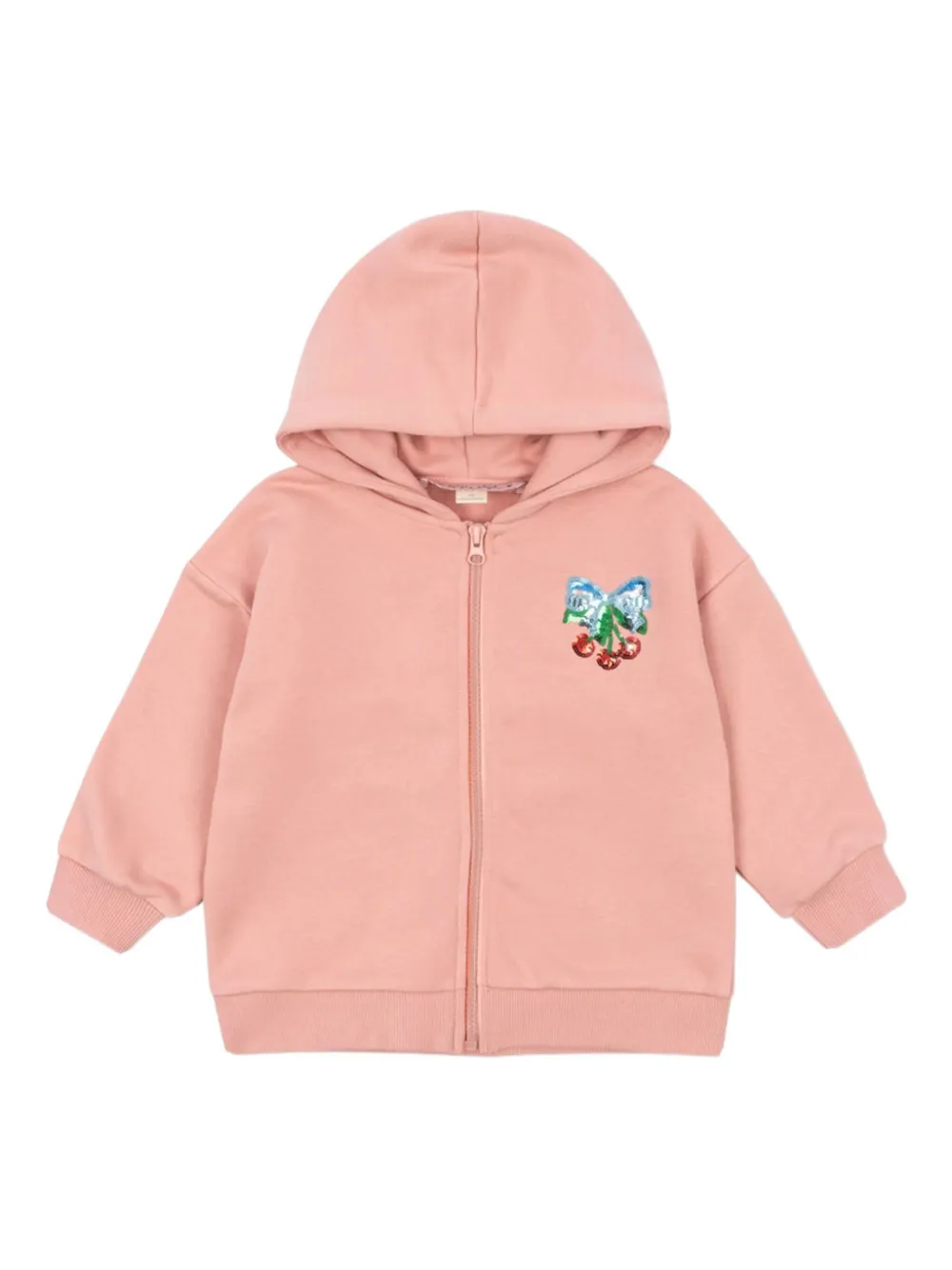 Konges Sløjd sequin-embellished zip hoodie | Pink | Image 1