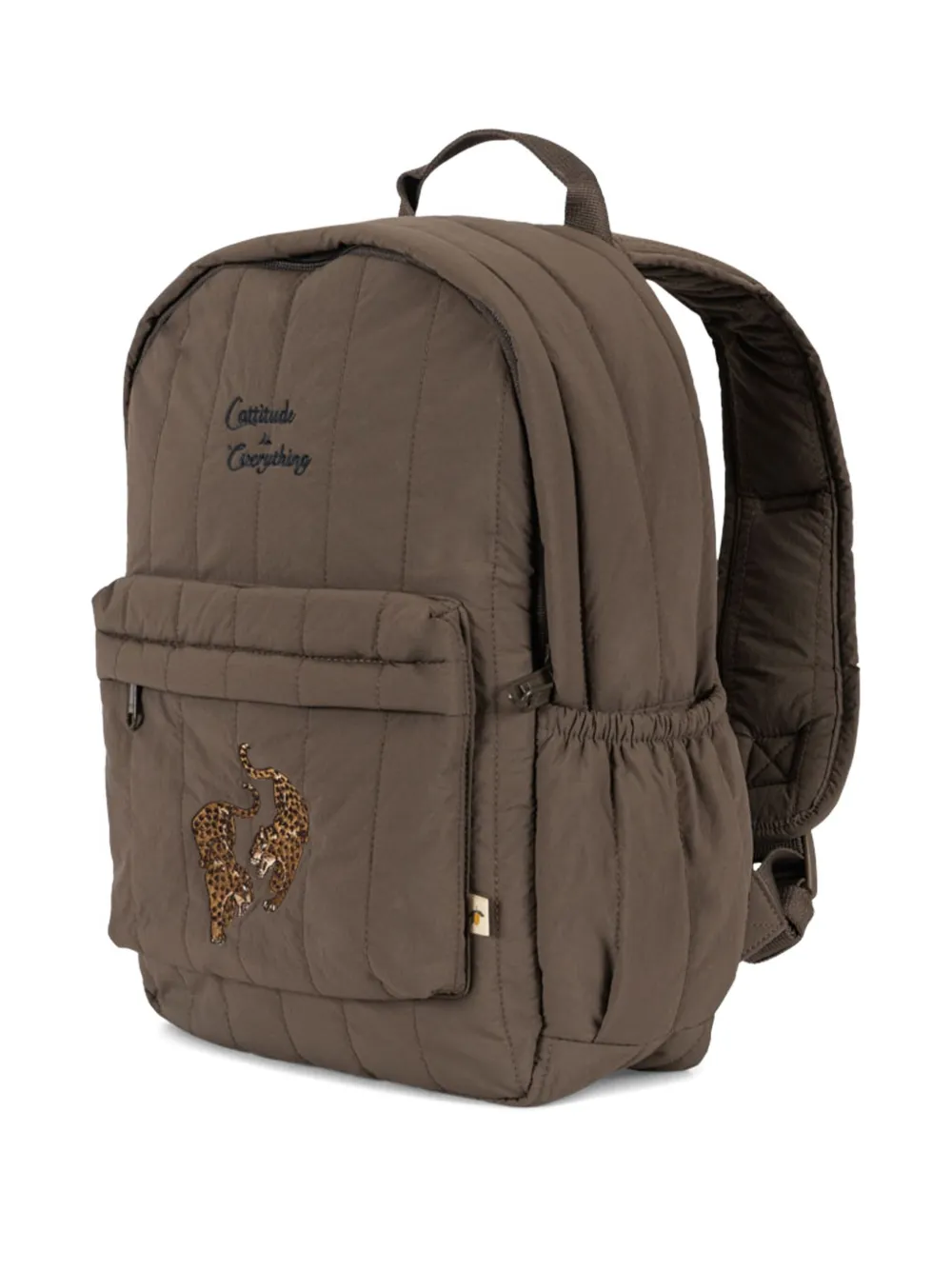 Konges Sløjd Juno quilted backpack - Bruin