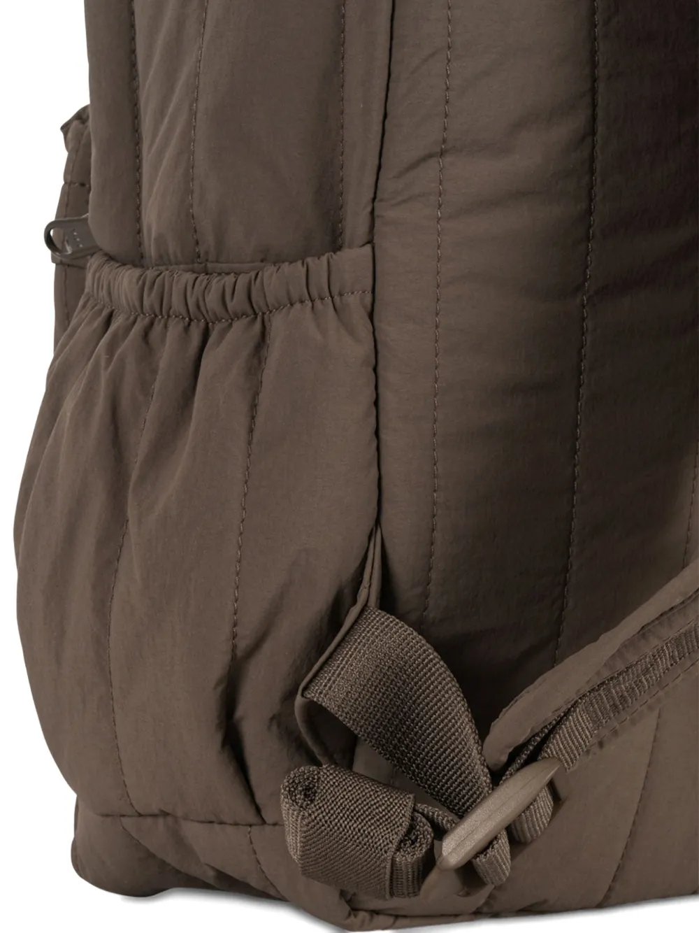 Konges Sløjd Juno Quilted Backpack In Brown