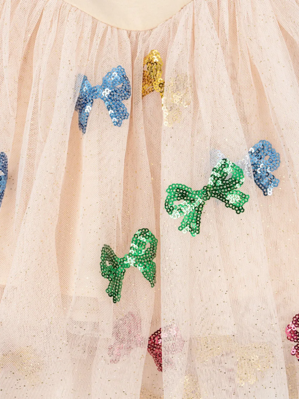 Konges Sløjd Sequin-embelllished Bow Dress In Multi