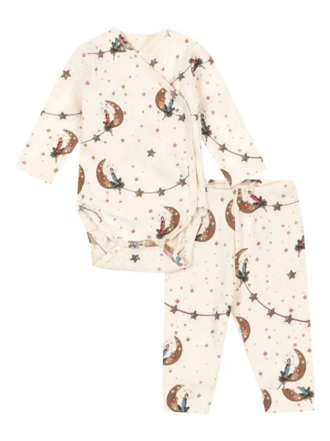 Konges Sløjd moon star babygrow set