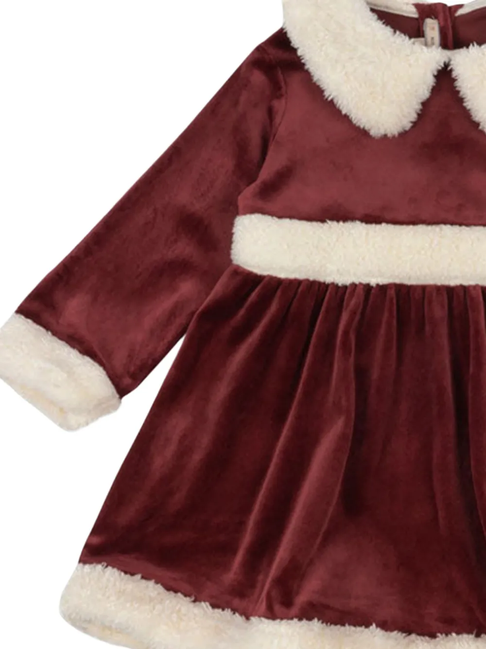 Konges Sløjd Jurk met kraag afwerking Rood