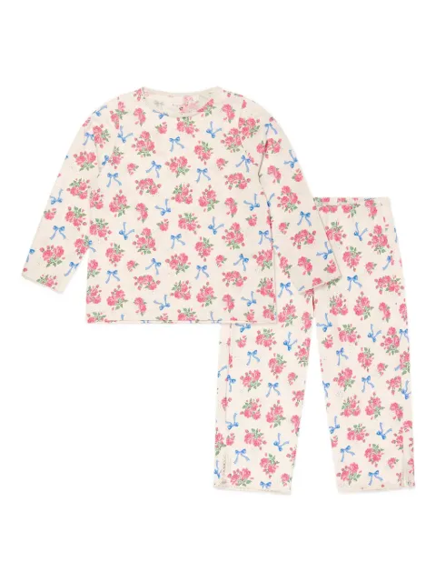 Konges Sløjd Bella Rosita floral-bow-pattern trousers set