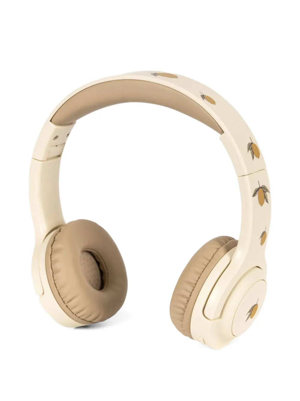 Konges Sløjd Lemon Print headphones toy | Neutrals | Image 1