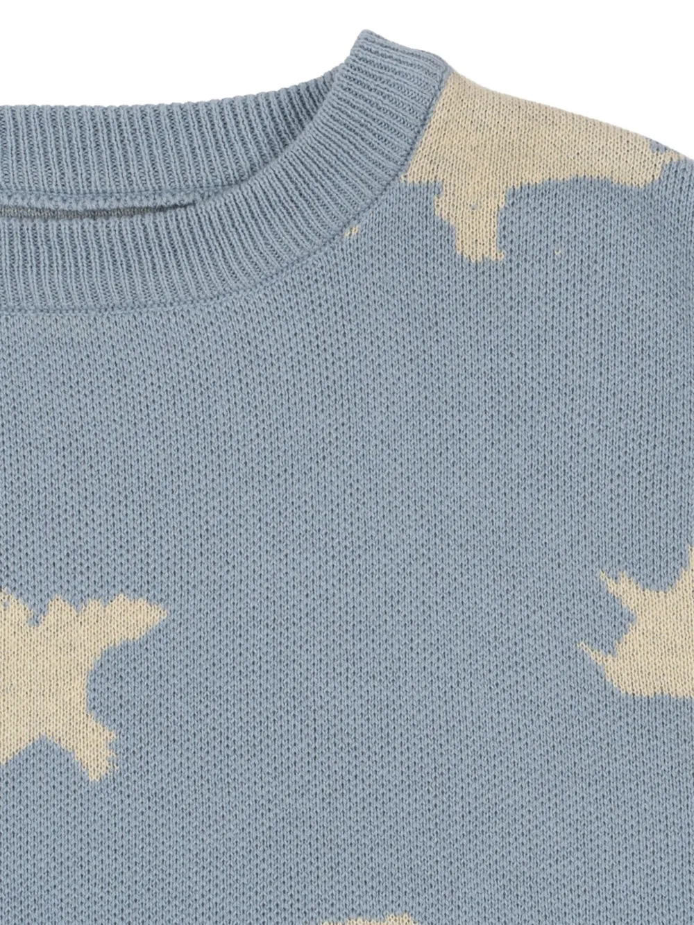 Konges Sløjd Dinosaur-pattern Top In Blue