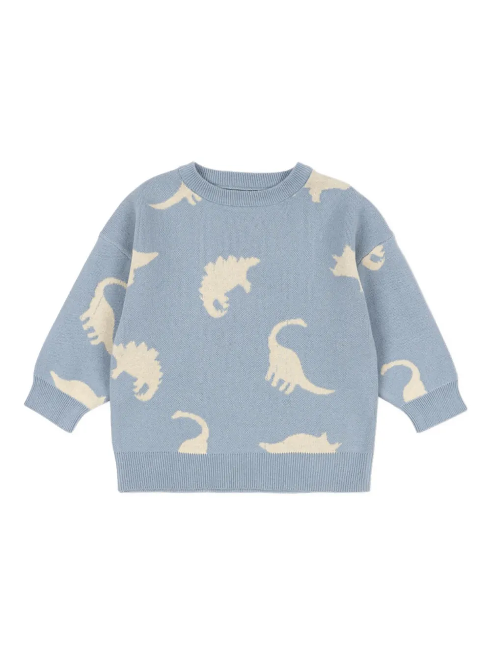 Konges Sløjd dinosaur-pattern top | Blue | Image 1