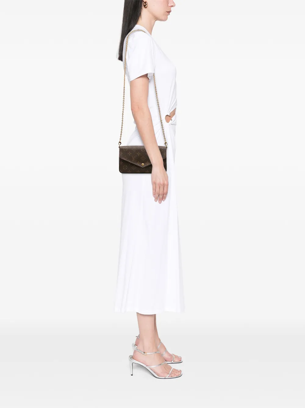 Louis Vuitton Pre-Owned 2016 Monogram Pochette Felicie crossbody bag | Pre-Owned | Image 2