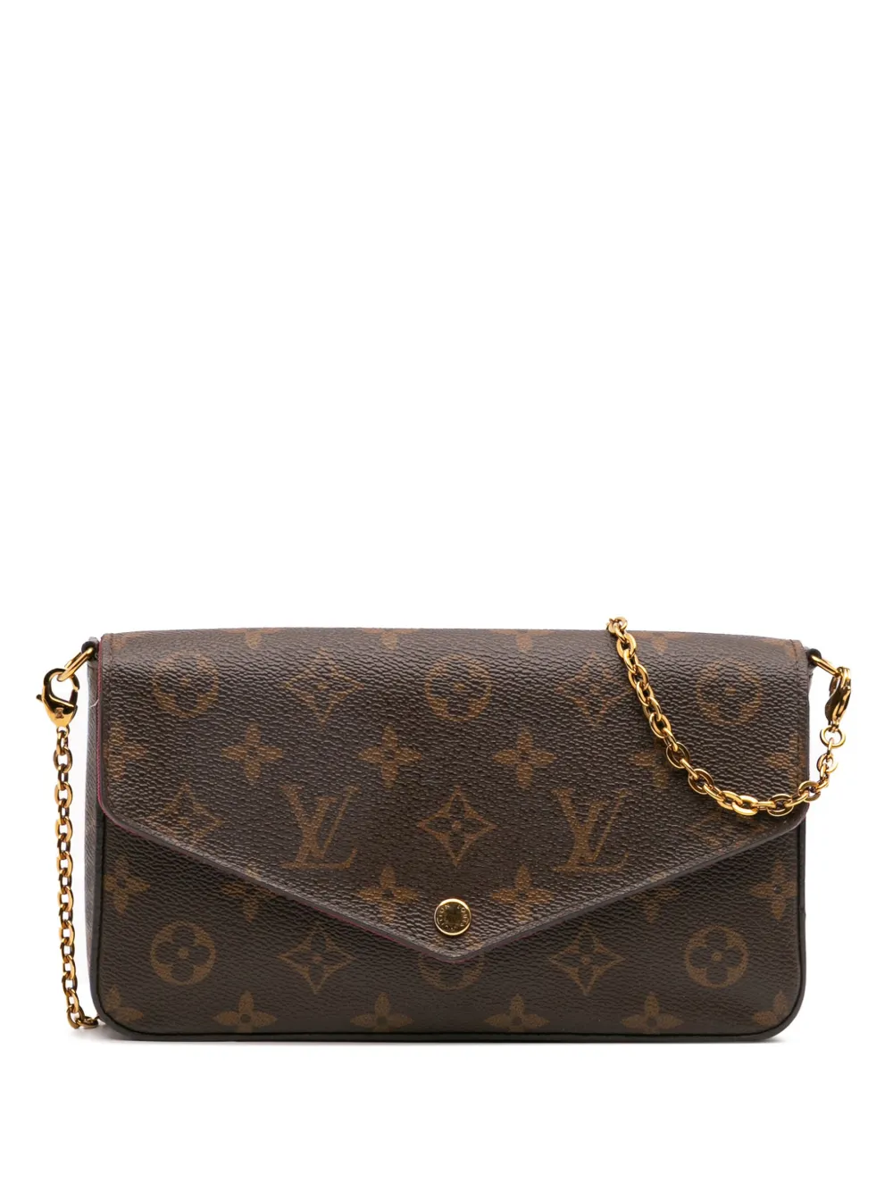 Louis Vuitton Pre-Owned 2016 Monogram Pochette Felicie crossbody bag | Brown | Image 1