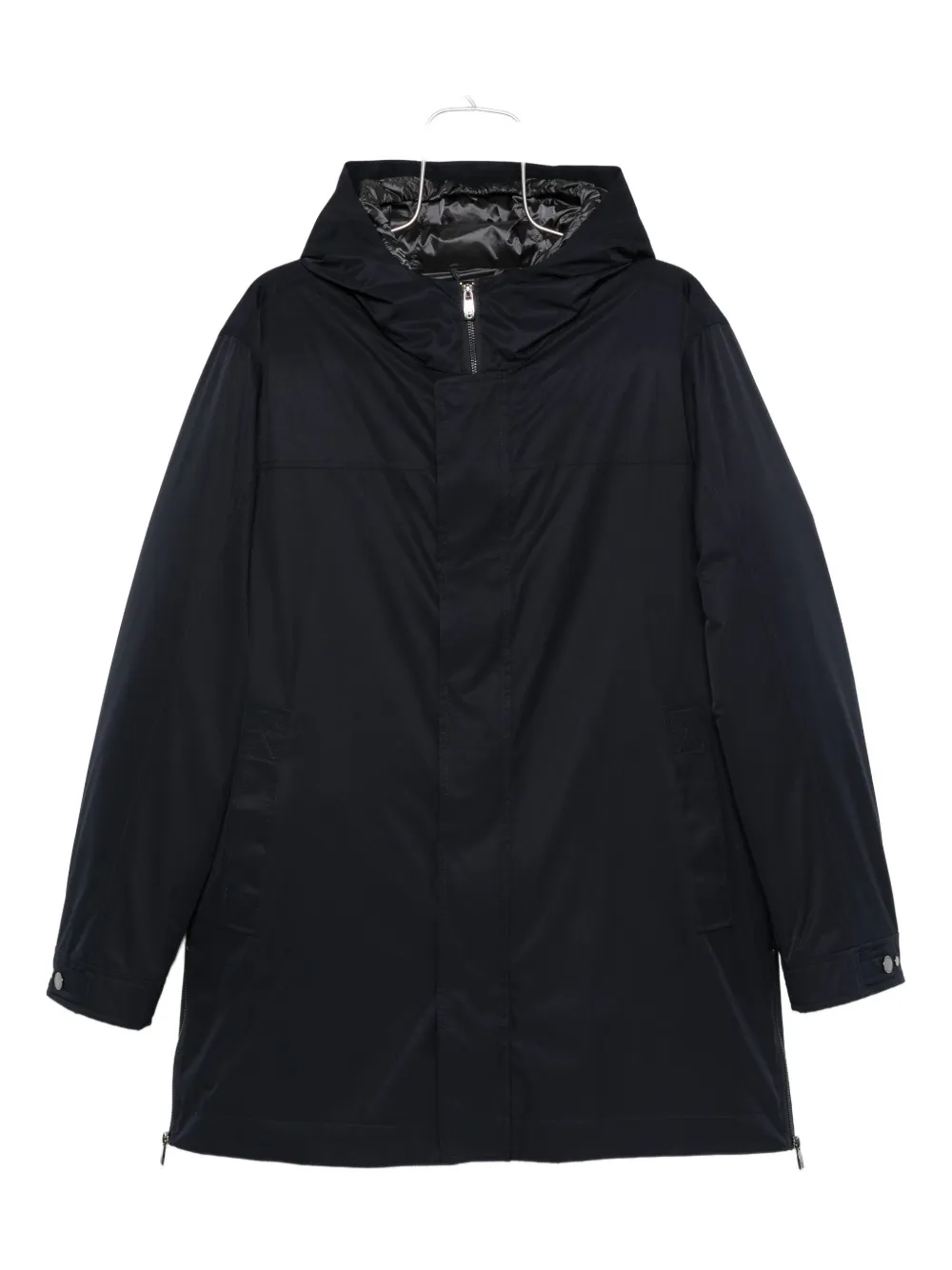 Corneliani abrigo con capucha | azul | Image 1