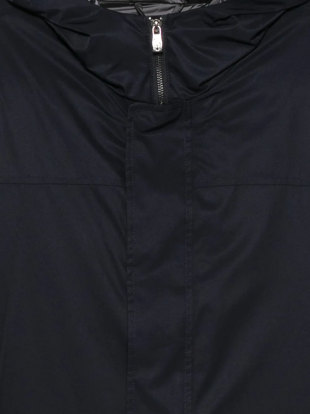 Corneliani Jas met capuchon Blauw