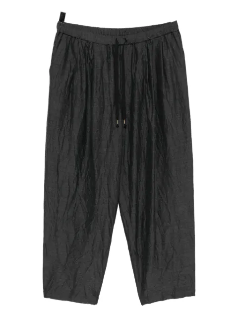 CALMLENCE Pantaloni affusolati con pieghe