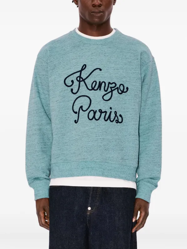 Kenzo Paris Chainstitch スウェットシャツ | ブルー | FARFETCH JP