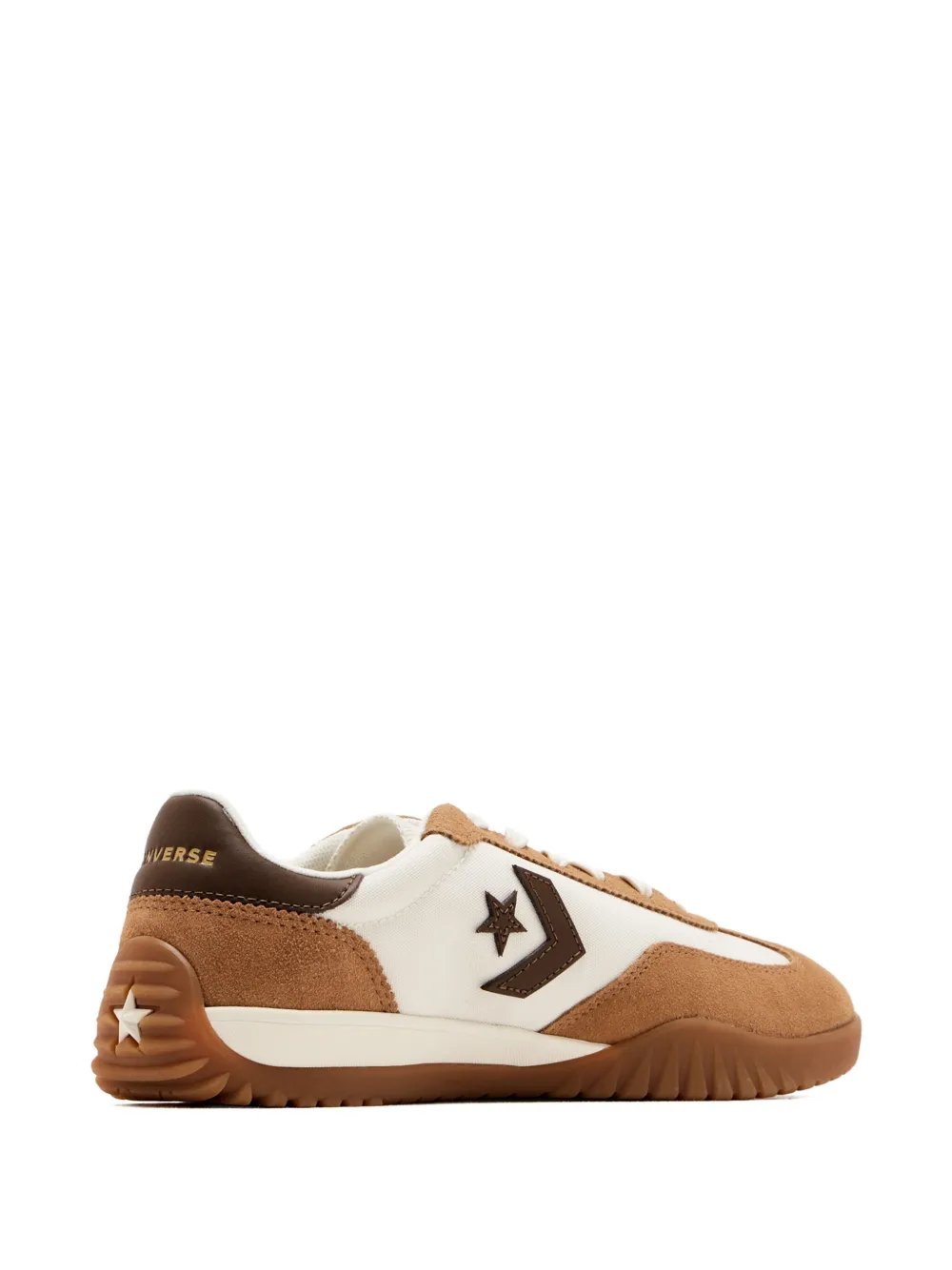 Converse Run Star leather sneakers Brown