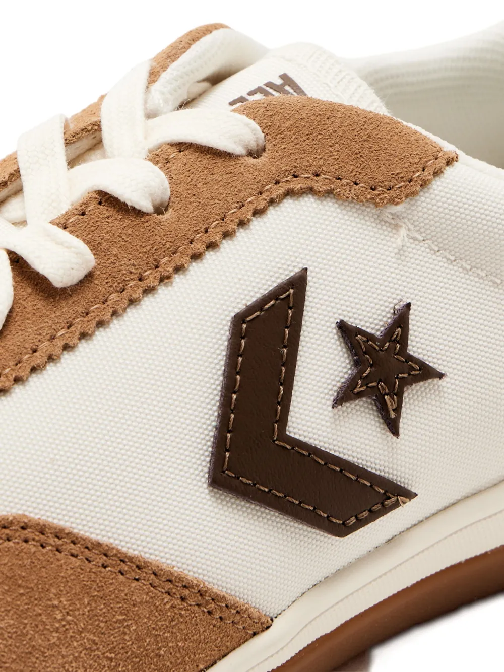 Converse Run Star leather sneakers Brown
