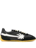Palm Angels Pa 5 palm-tree leather sneakers - Black