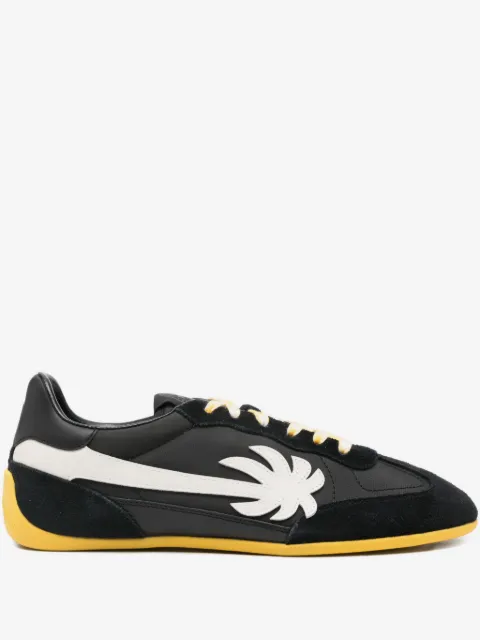 Palm Angels Pa 5 leren sneakers met palmboomprint