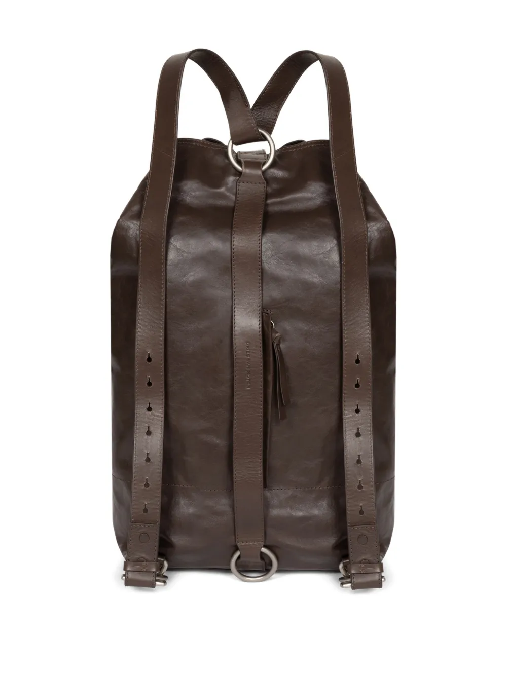 DRIES VAN NOTEN mochila de piel con cierre | Image 2