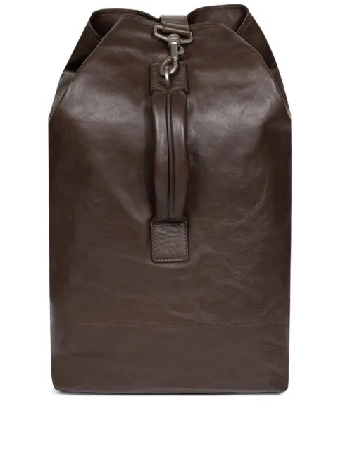 DRIES VAN NOTEN leather backpack