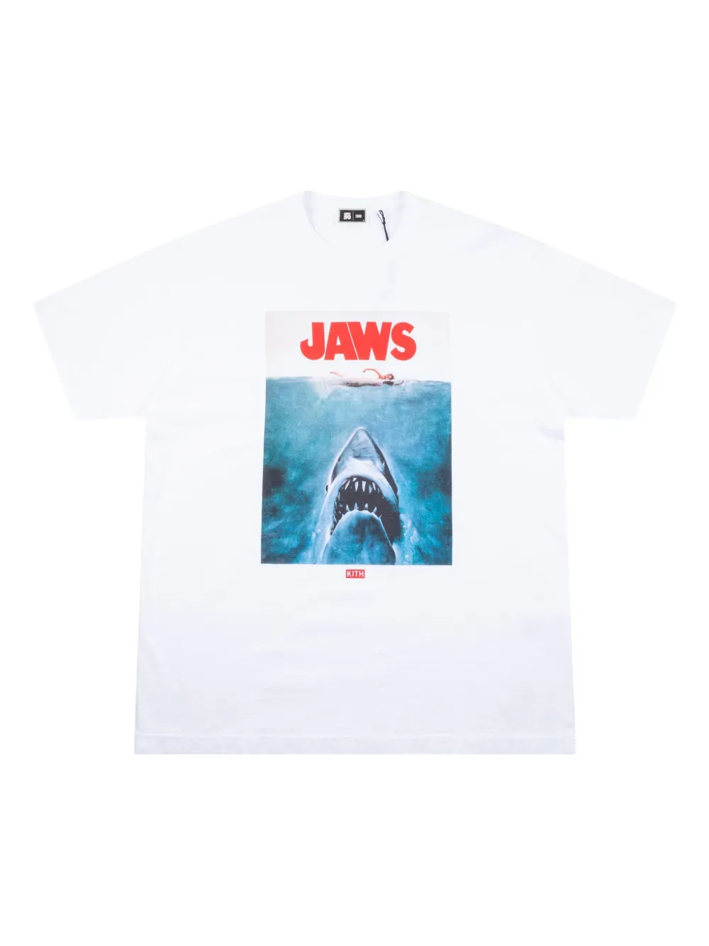 KITH jaws main poster-print T-shirt | White | Image 1