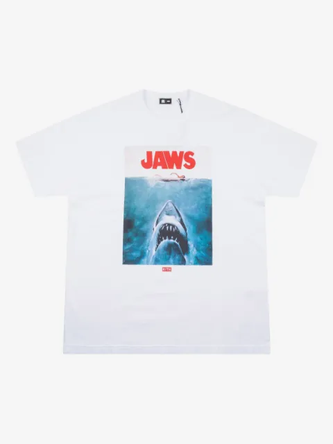 KITH jaws main poster-print T-shirt