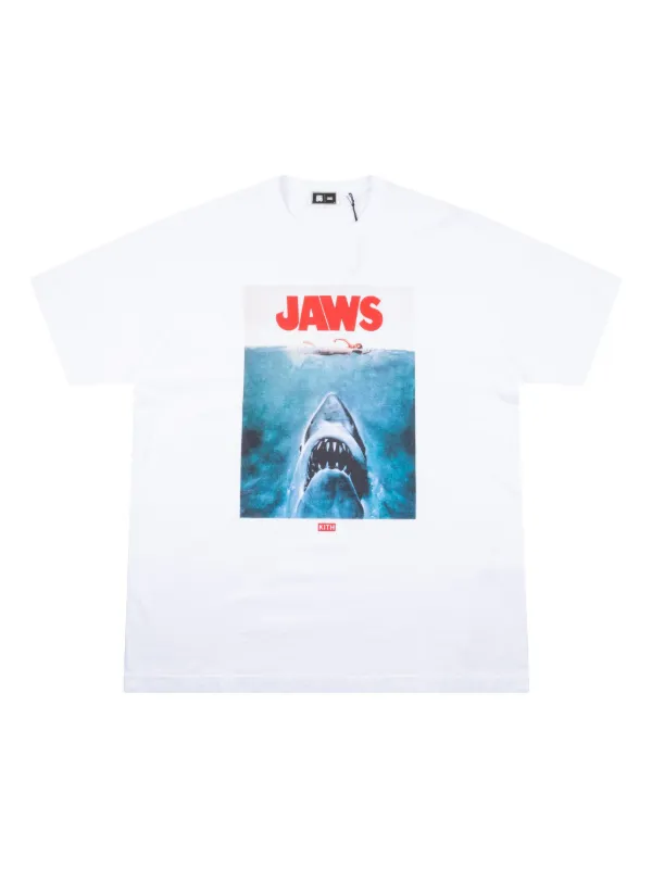 KITH Jaws ポスタープリント Tシャツ | ホワイト | FARFETCH JP