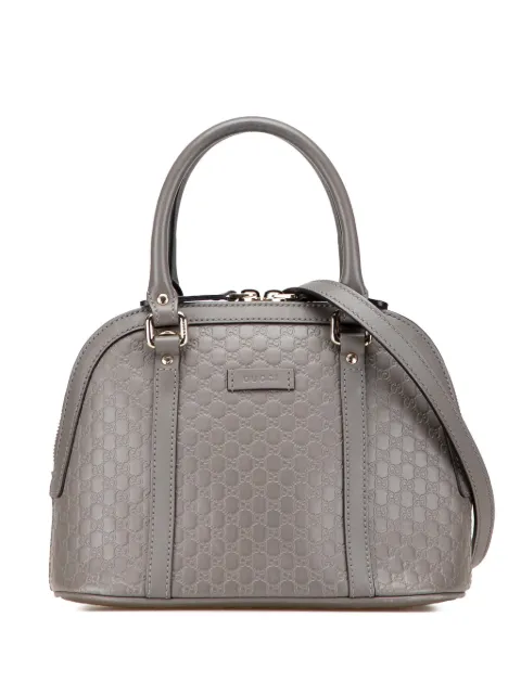 Gucci Pre-Owned 2016-2025 Mini Microguccissima Dome satchel