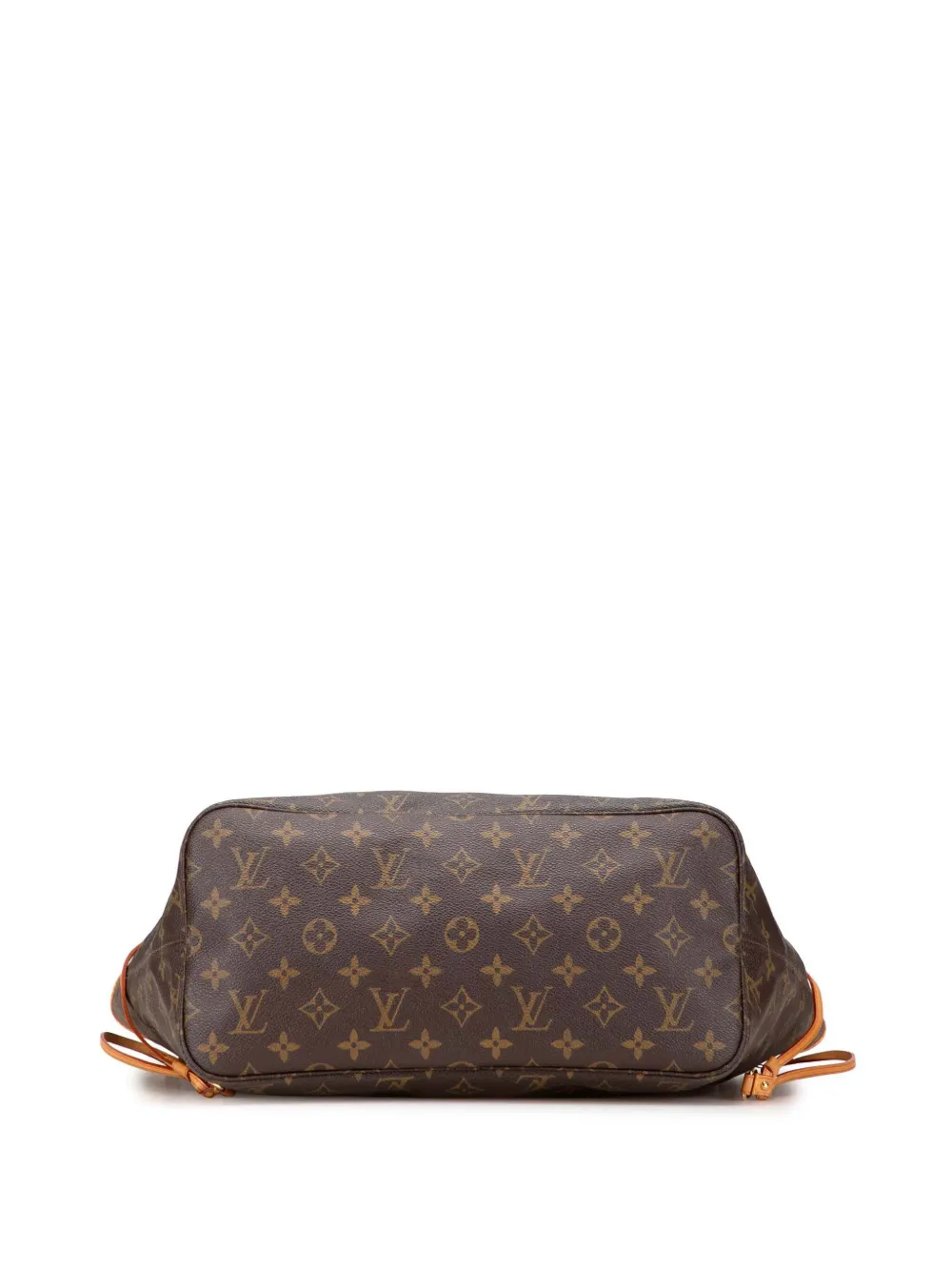 Pre-owned Louis Vuitton 2007 Monogram Neverfull Mm Tote Bag In Brown