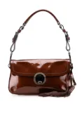 Prada Pre-Owned 2000-2013 Patent Tassel shoulder bag - Brown