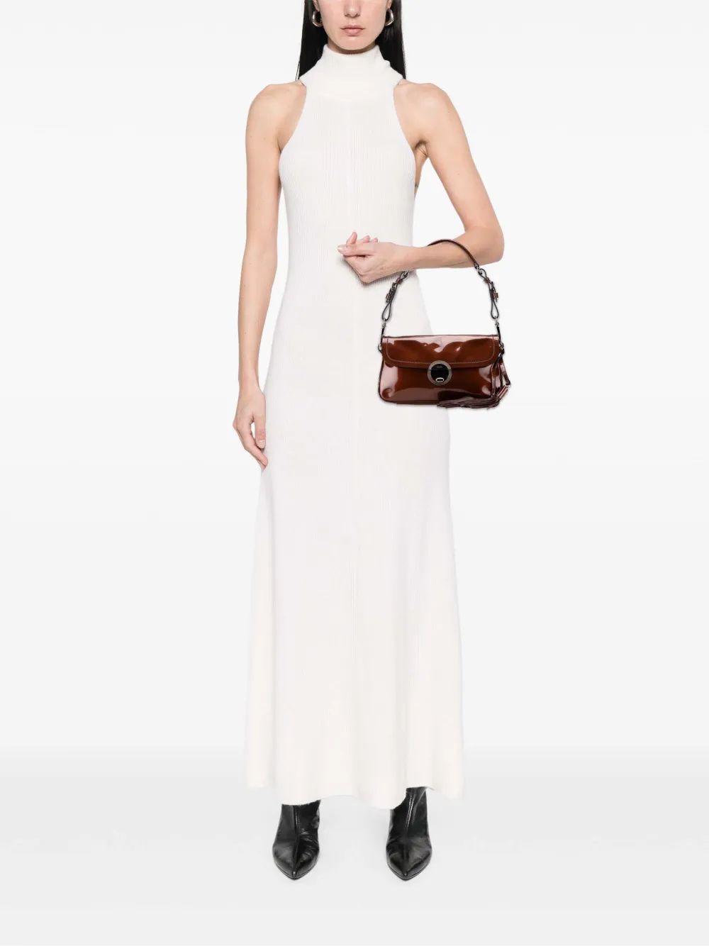 Prada Pre-Owned 2000-2013 Patent Tassel shoulder bag | Pre-Owned | Image 2