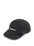 Supreme washed chino twill camp cap - Black