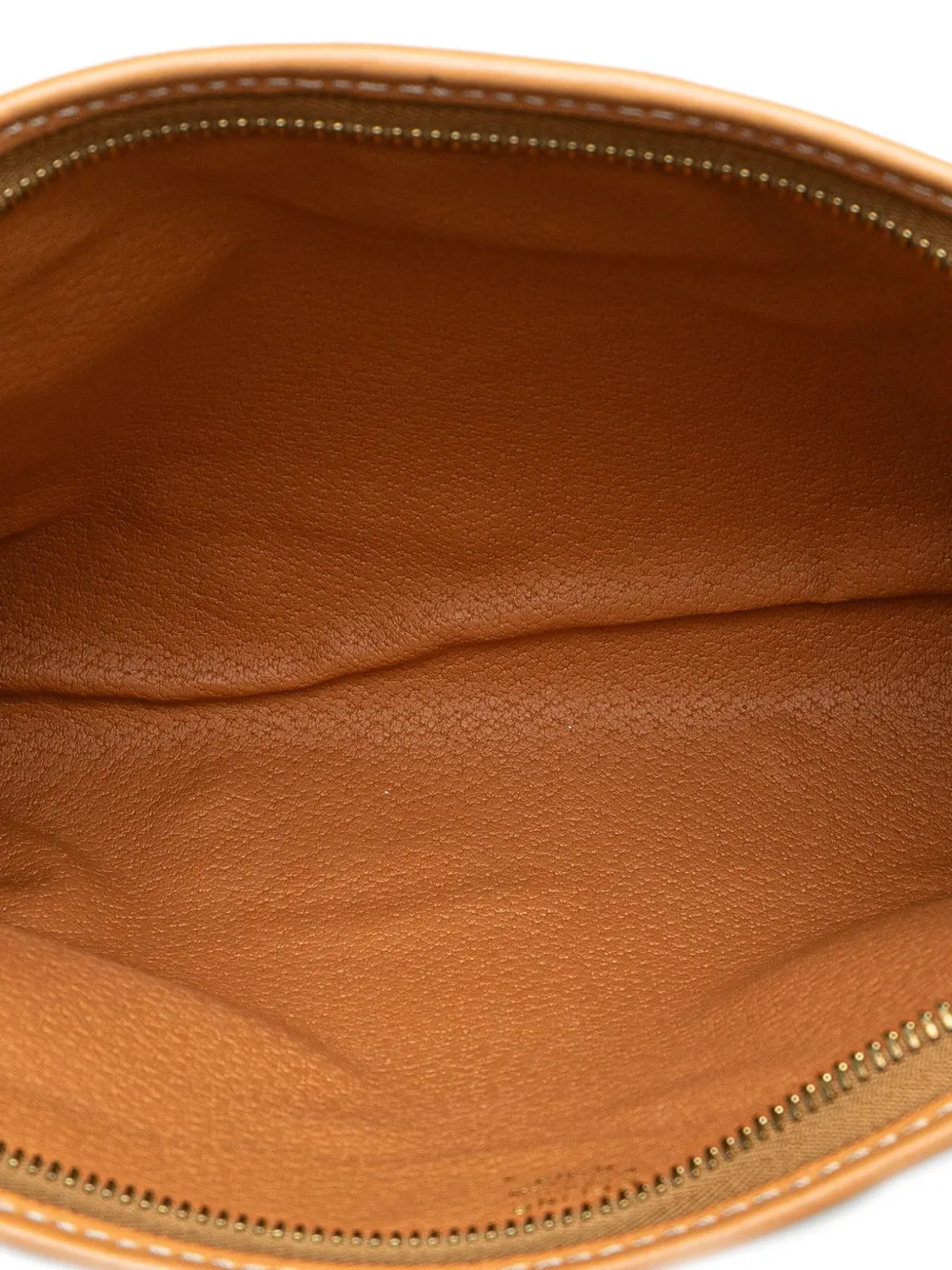 Pre-owned Celine 2015 Macadam Coated Canvas Clutch Bag In Brown