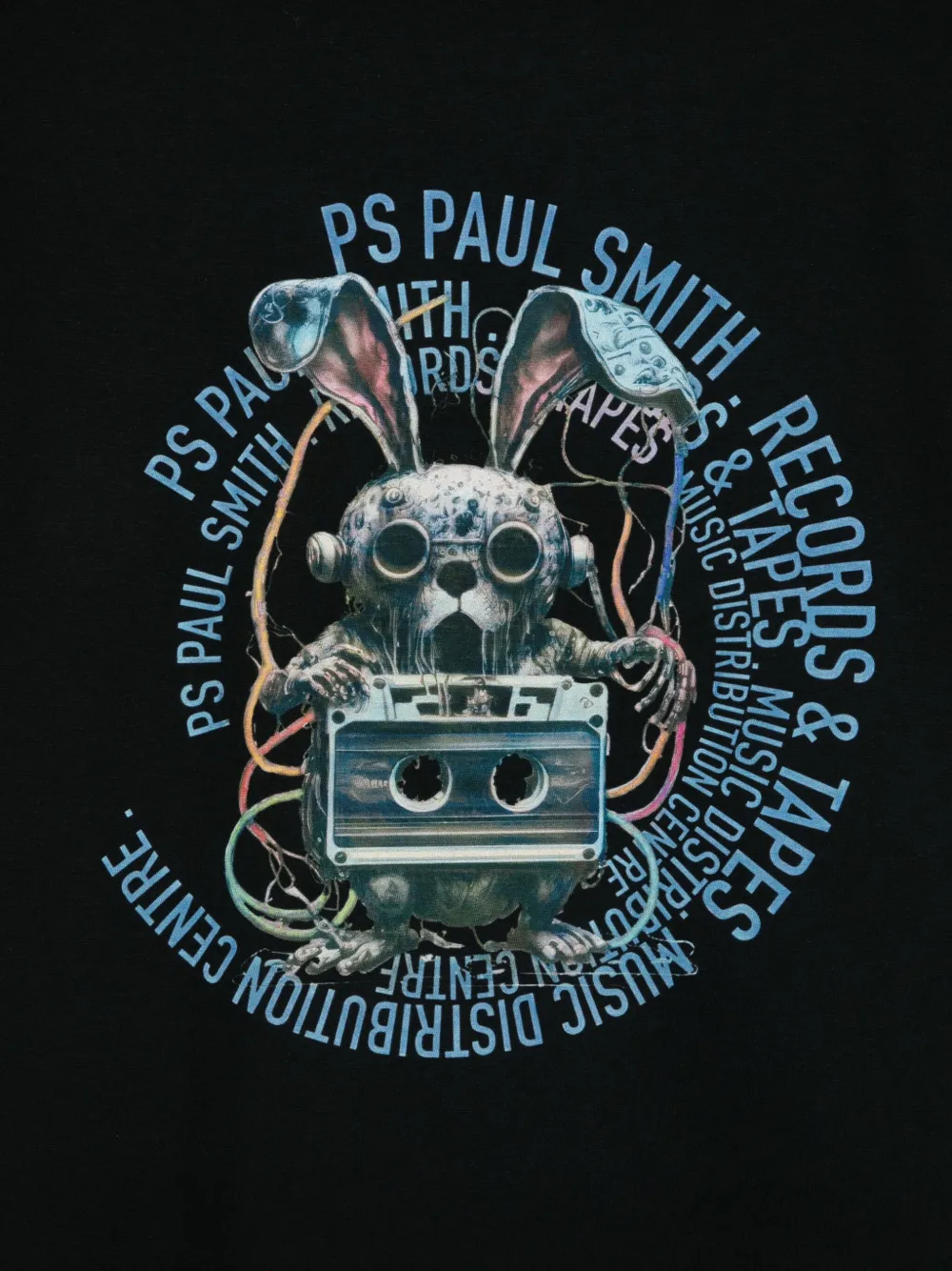 Paul Smith Printed T-shirt In Black