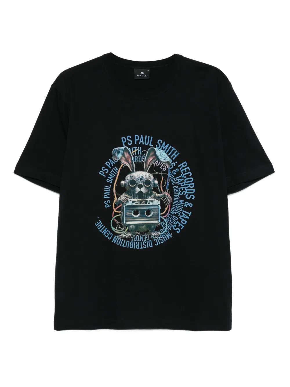 Paul Smith printed T-shirt - ブラック Paul Smith printed T-shirt - ブラック