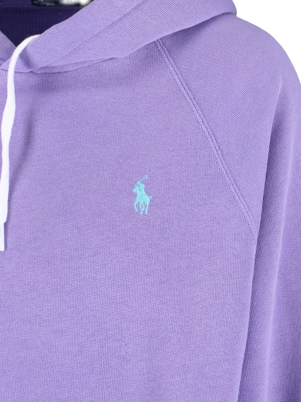 Polo Ralph Lauren Polo Pony-embroidered Hoodie In Purple