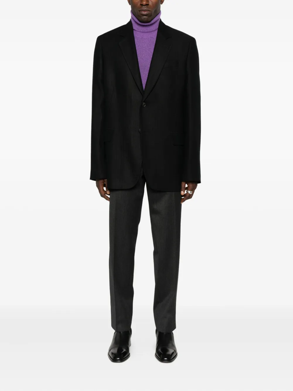 Roberto Collina turtleneck sweater - Paars