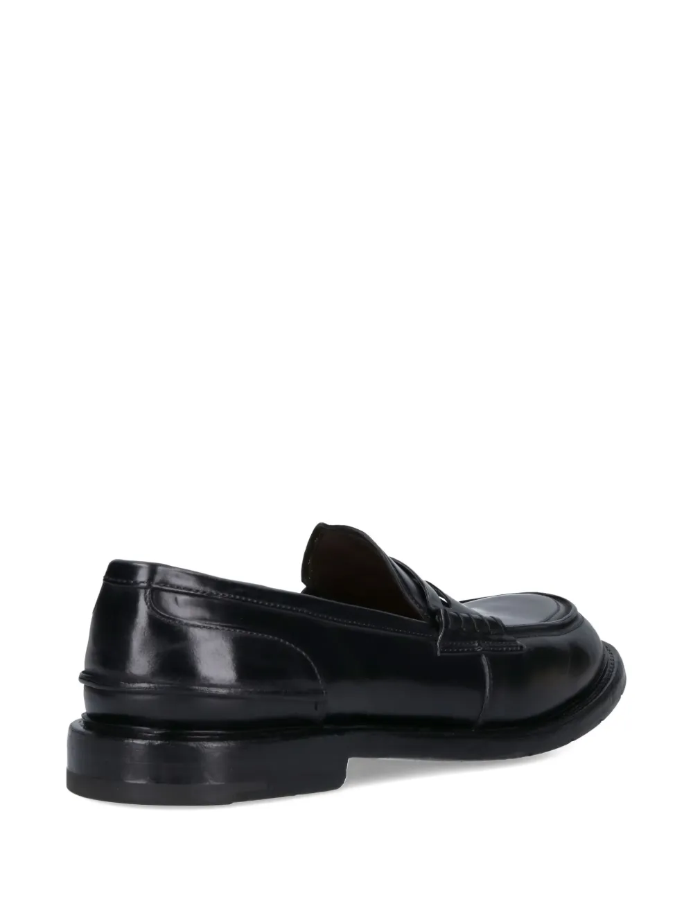 Premiata Leren loafers Zwart