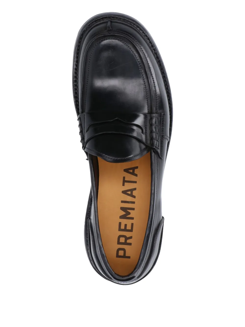 Premiata Leren loafers Zwart