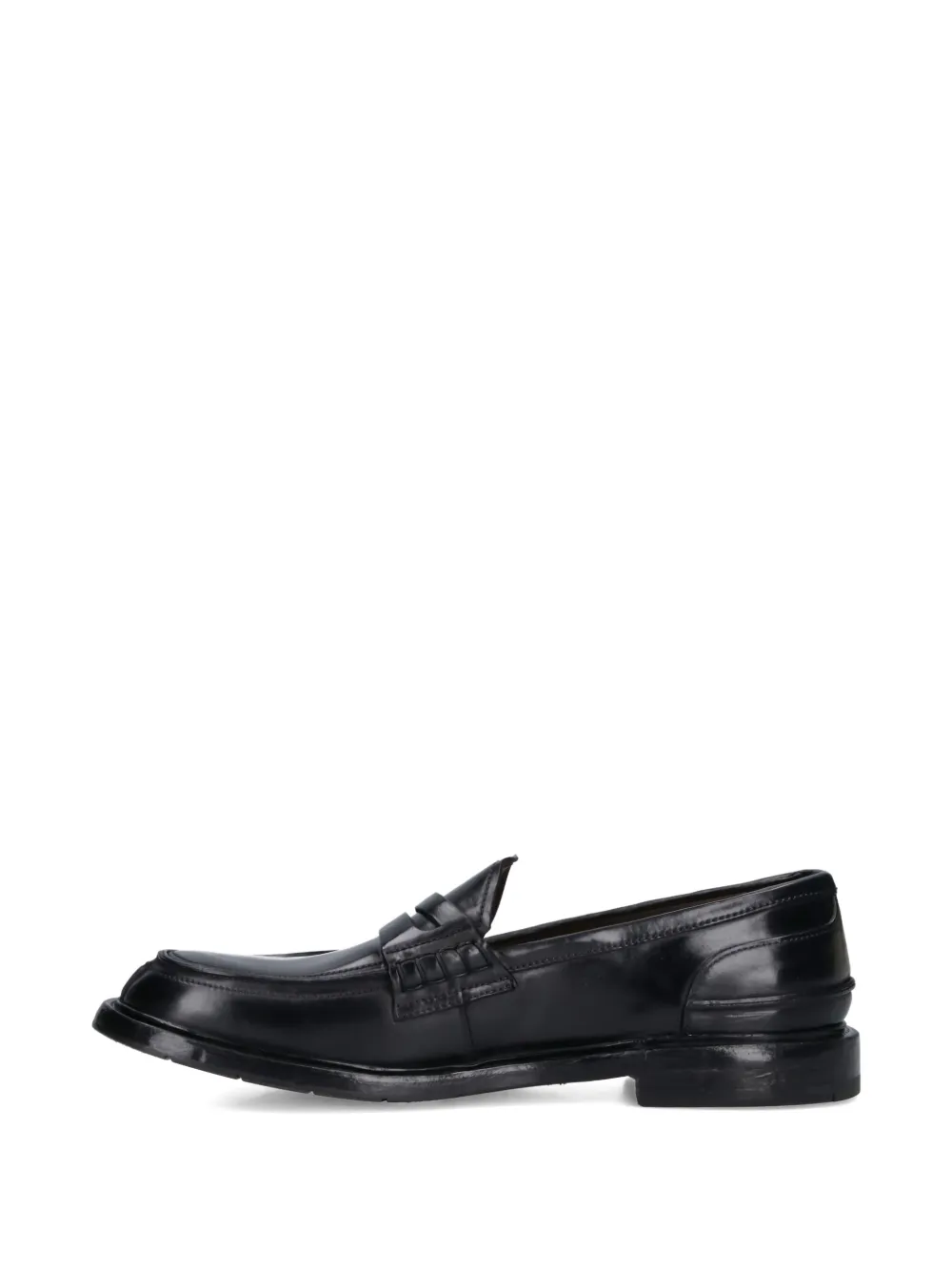 Premiata Leren loafers Zwart