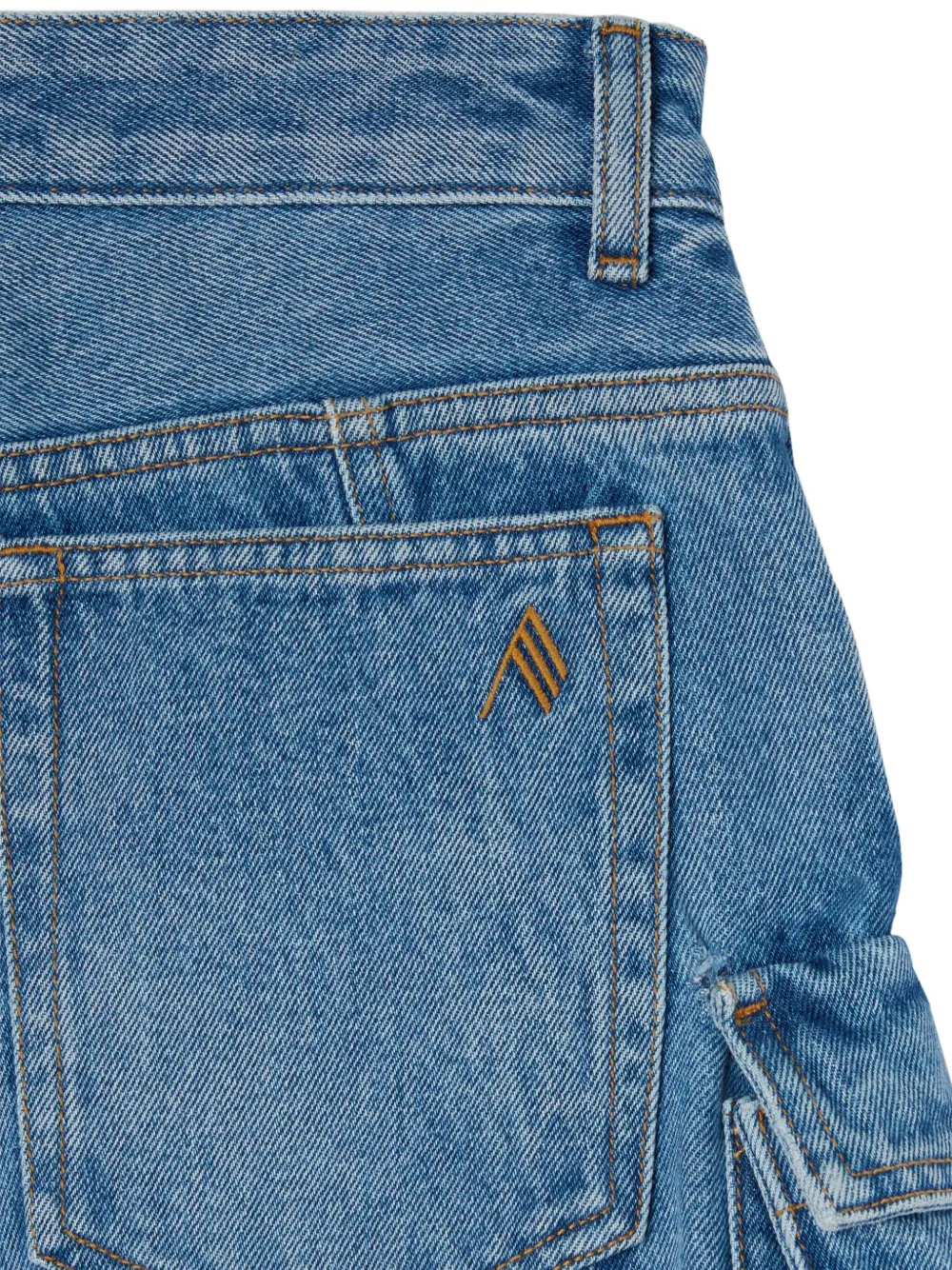 Attico Fern Jeans In Blue