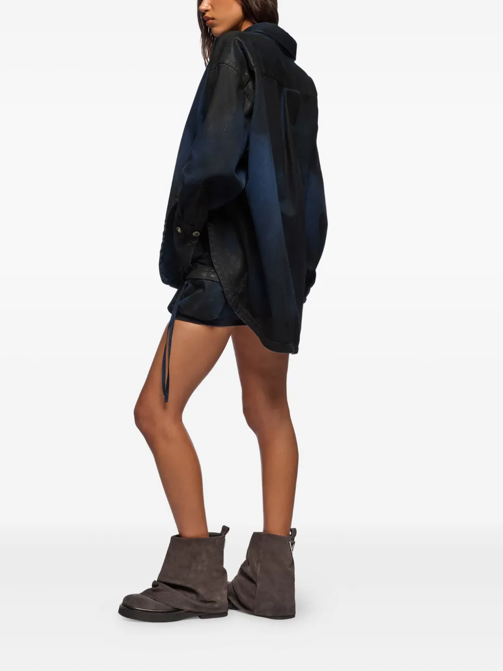 Attico Fay Skirt In Blue