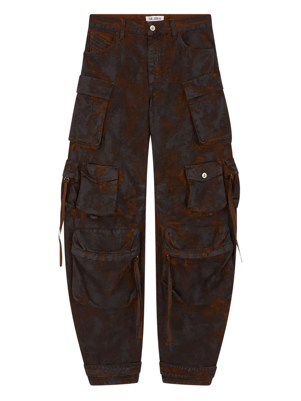 The Attico cargo pocket trousers | Brown | Image 1