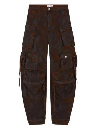 The Attico カーゴパンツ | ブラウン | FARFETCH JP