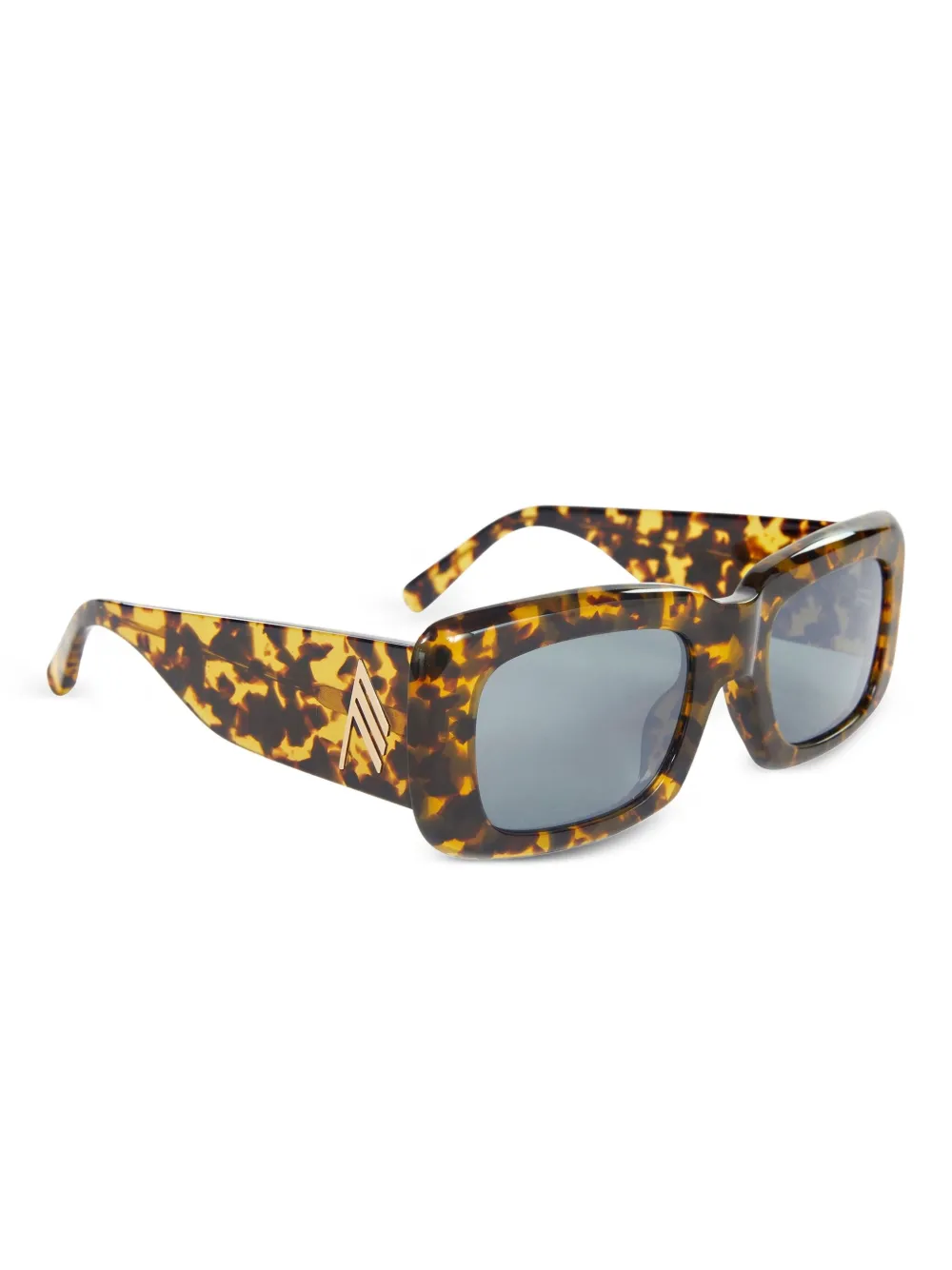 The Attico lentes de sol con armazón rectangular | amarillo | Image 1