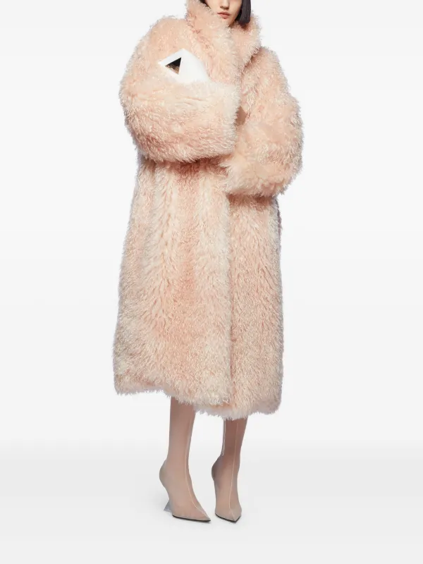 The Attico faux-fur Coat | Pink | FARFETCH