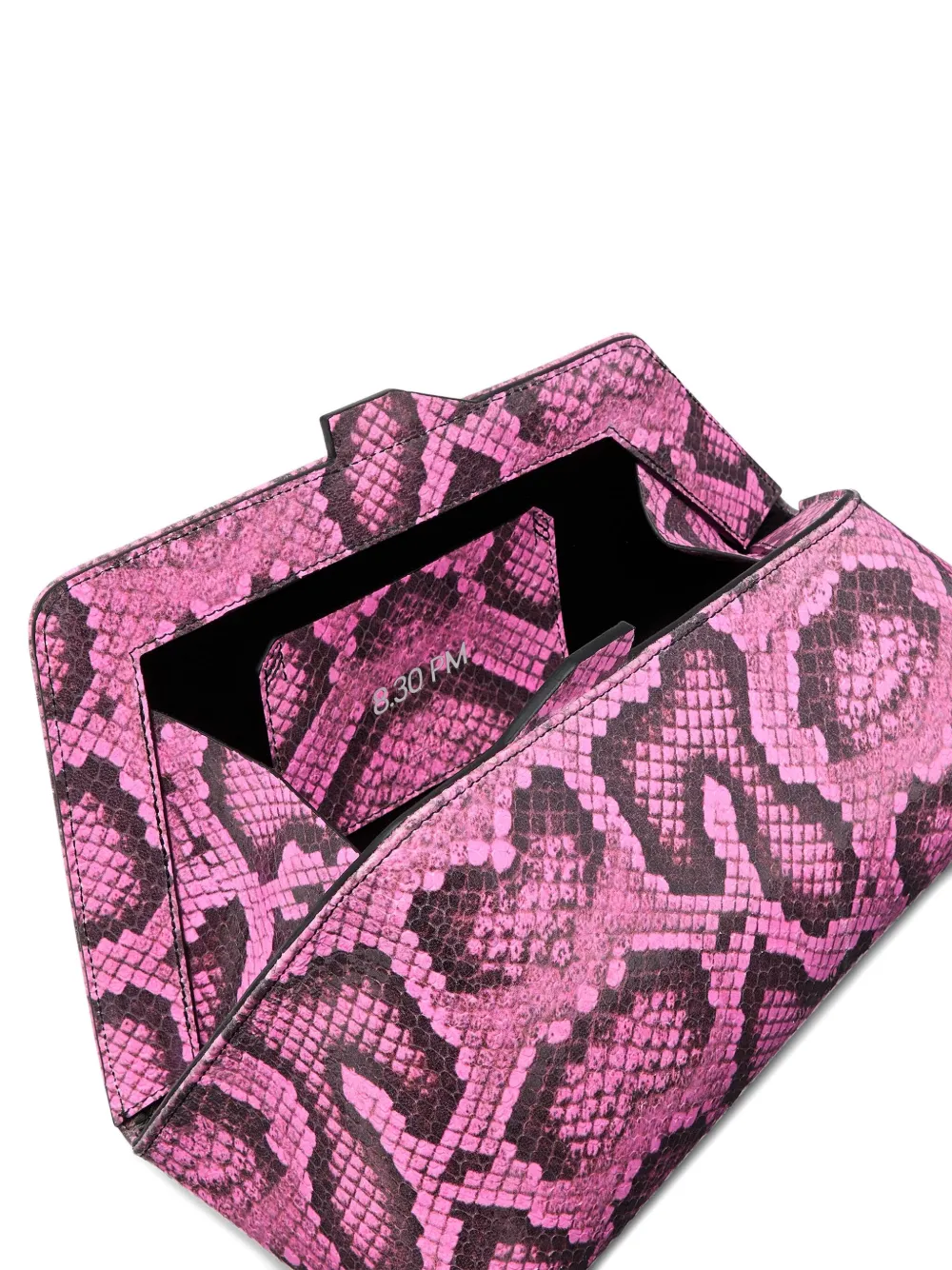 Attico 8.30pm Clutch Bag In Pink