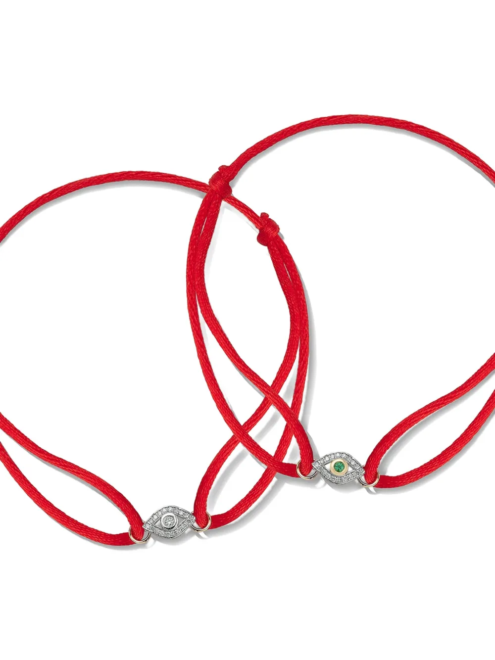 Mateo 14kt gouden armband met diamant - Zilver