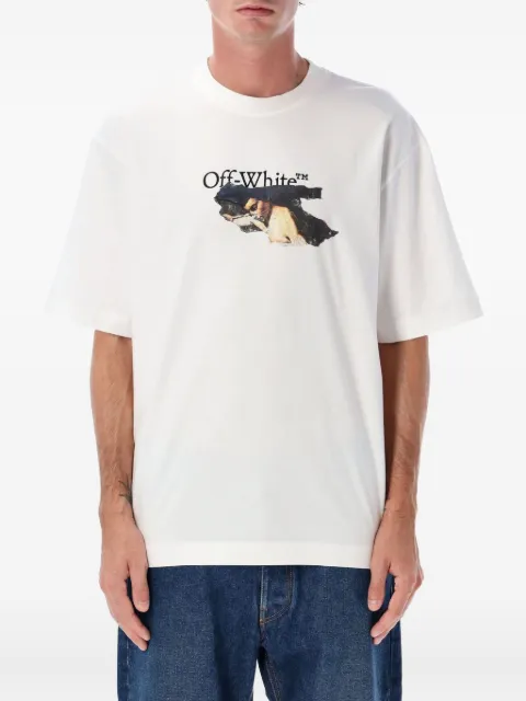 Off-White playera skate con motivo Arrow