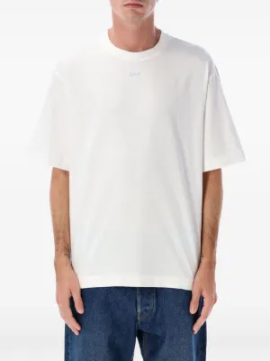 Off-White アローステンシルプリント Tシャツ | ブラック | FARFETCH JP